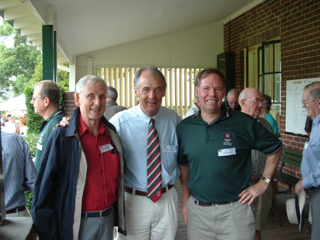 Graham King, Gerry Elkan and Andy Falk
