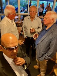 Bruce McGilvray, Marshall Rosen. Norm Tasker and Cuthbert Berenger