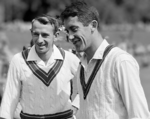 Brian Taber and Doug Walters on Tour of England 1968