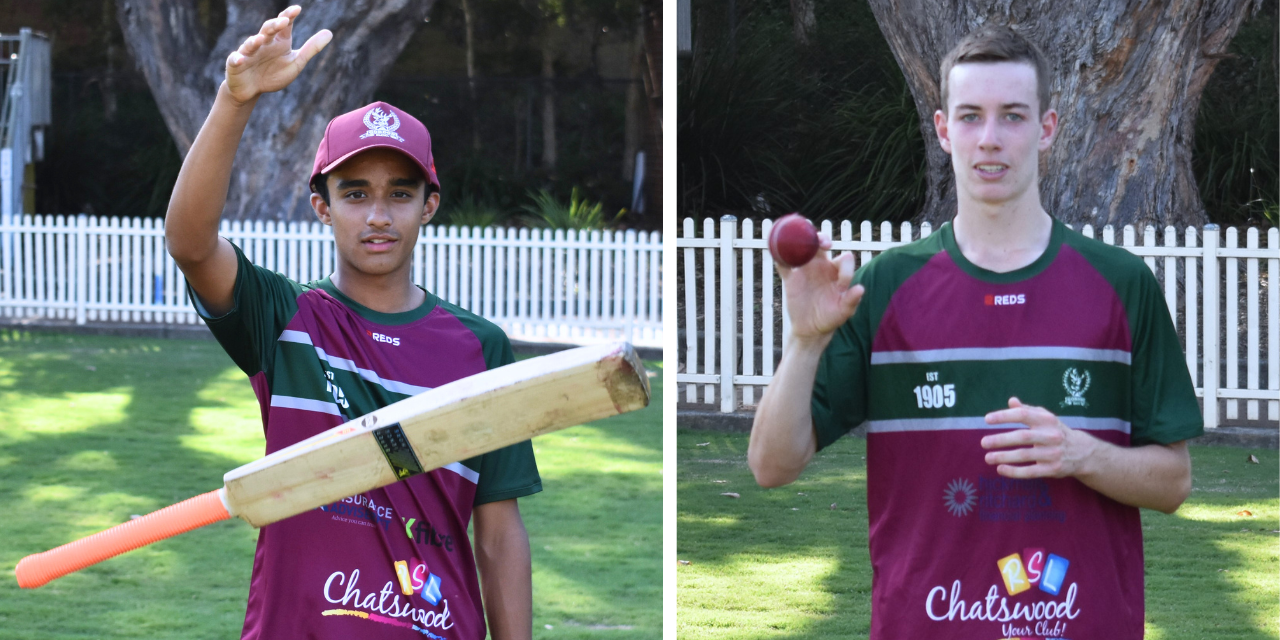 Vivaan Gandhi (L) and Tyler McInnes (R)