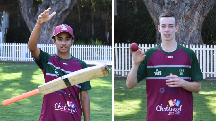 Vivaan Gandhi (L) and Tyler McInnes (R)