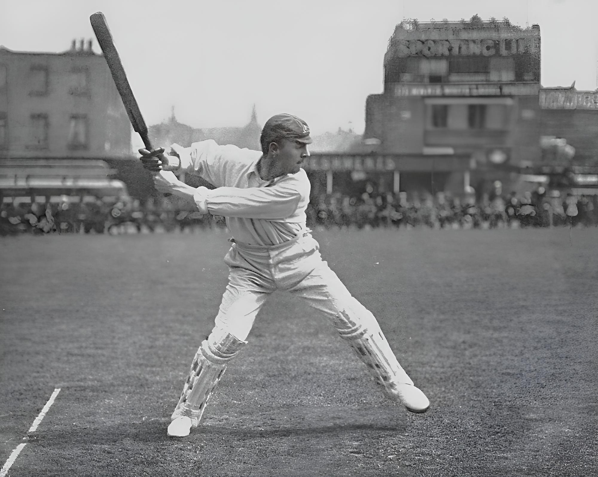 Restored photo of Victor Trumper